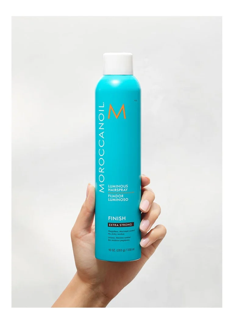 Moroccanoil Luminous ypač stiprus plaukų lakas