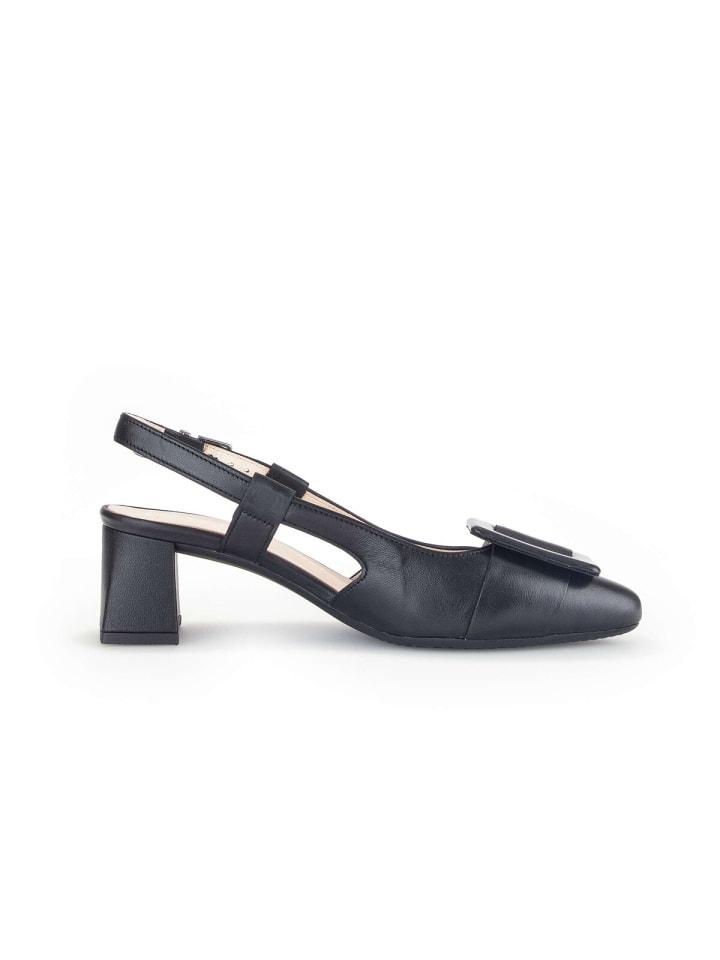 Gabor Comfort Slingpumps in schwarz günstig kaufen 40