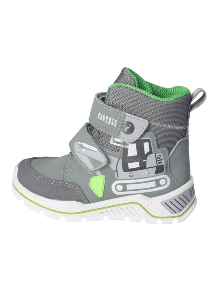 Ricosta Stiefelette in Grau/Grün günstig kaufen