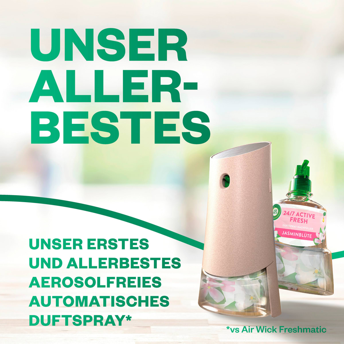Lufterfrischer Active Fresh Jasminblüte Nachfüllpack, 228 ml