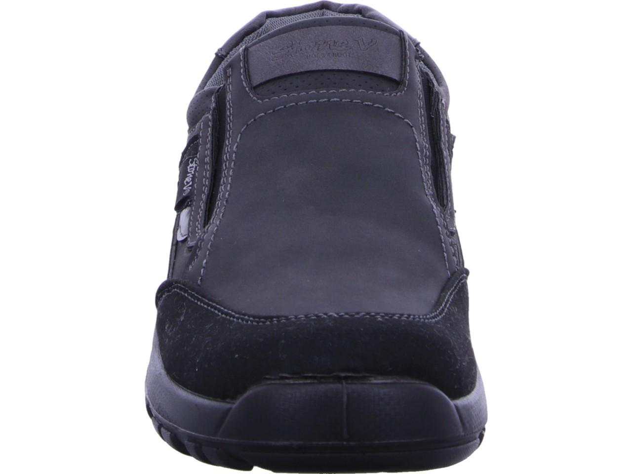 DIVERSE Komfort Slipper schwarz