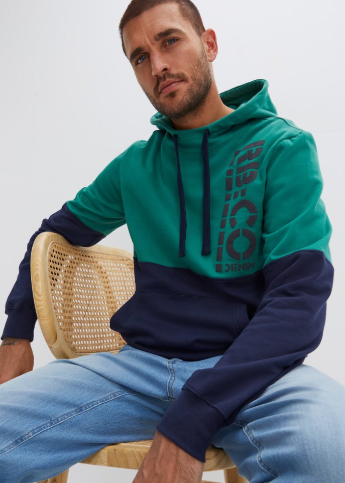 Kapuzensweatshirt, Slim Fit