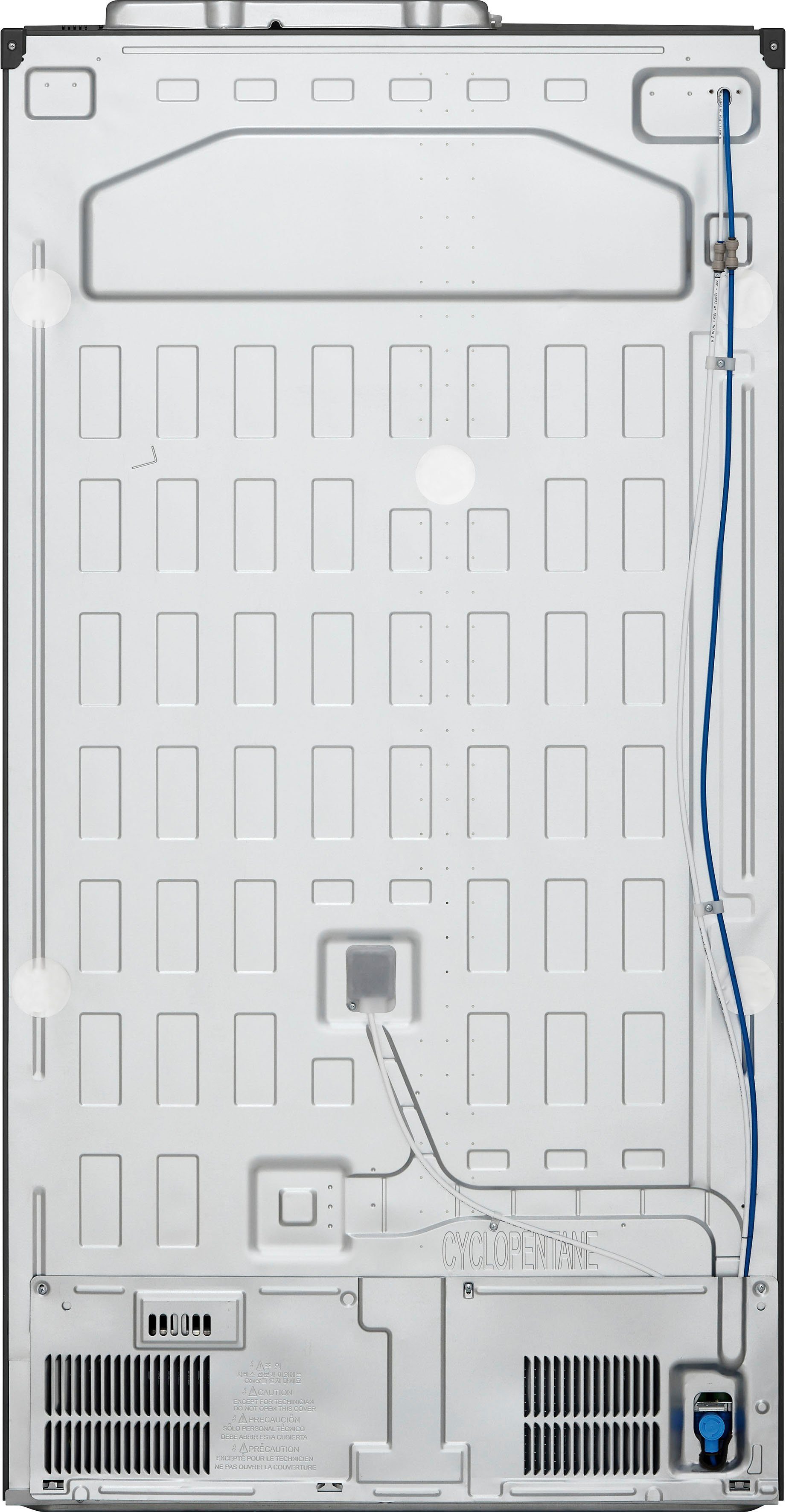 LG Side-by-Side L-Serie GSLV91MCAC, 179 cm hoch, 91,3 cm breit, 4 Jahre Garantie inklusive