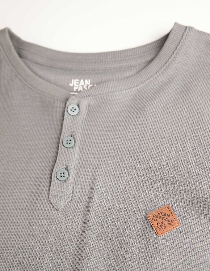 Langarmshirt - Labelpatch