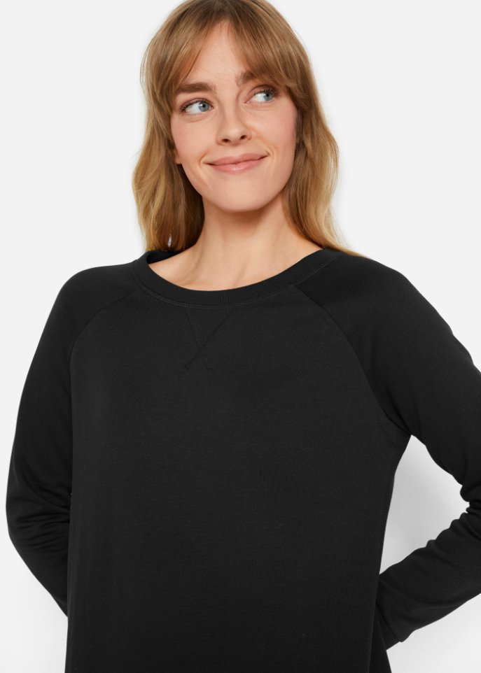 Sweatkleid mit Raglanärmeln