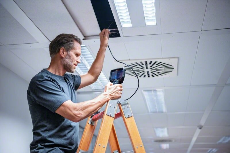 Caméra d'inspection professionnelle Bosch Blue 0601241400 GIC 12V-5-27 C