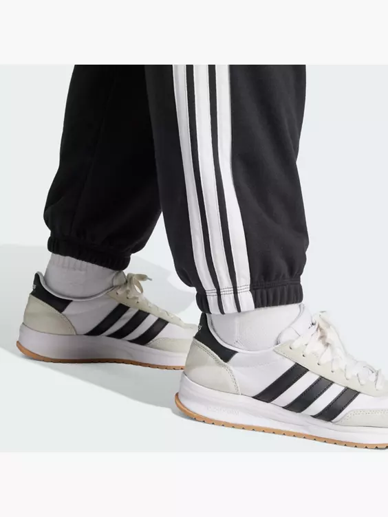 adidas Essentials 3-Streifen French Terry Cuffed Hose
