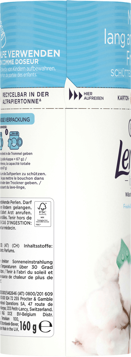 Wäscheparfüm Light Frische Baumwollblüte, 160 g