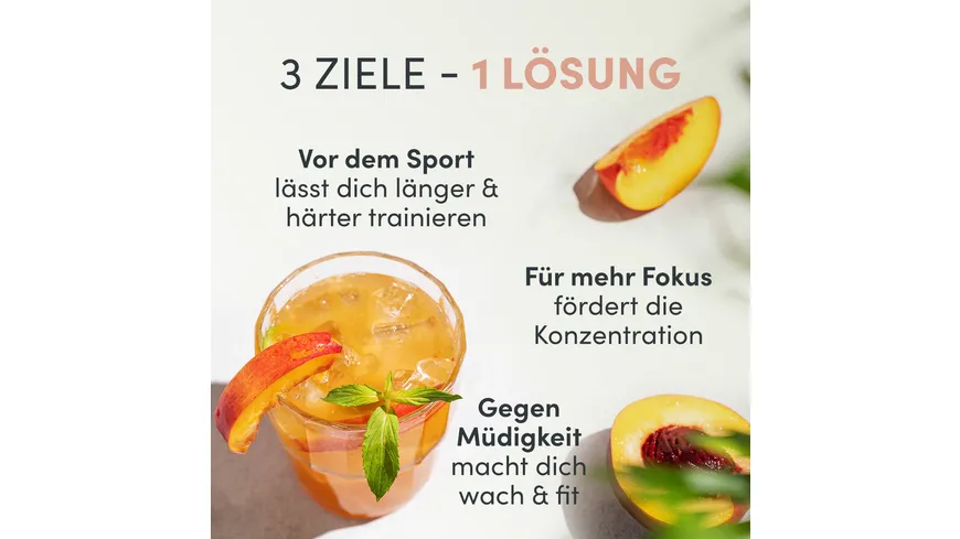 Shape Republic Pump It Focus & Power Booster Mango&Pfirsisch 240 g