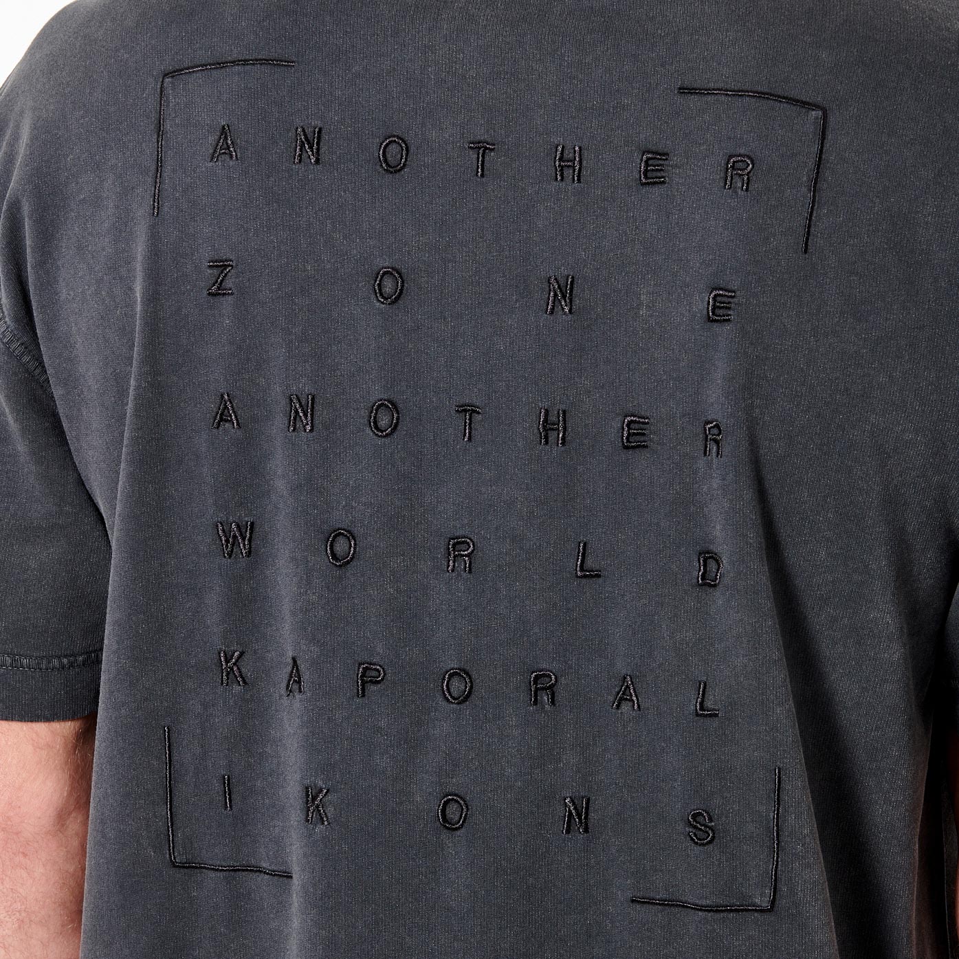 CALIX  T-shirt gris Homme en 100% coton