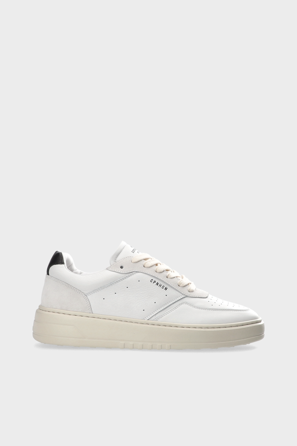 CPH1M leather mix white/black