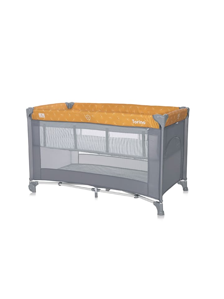 Lorelli Reisebett Torino 2 Ebenen in gelb günstig kaufen 60x120 cm