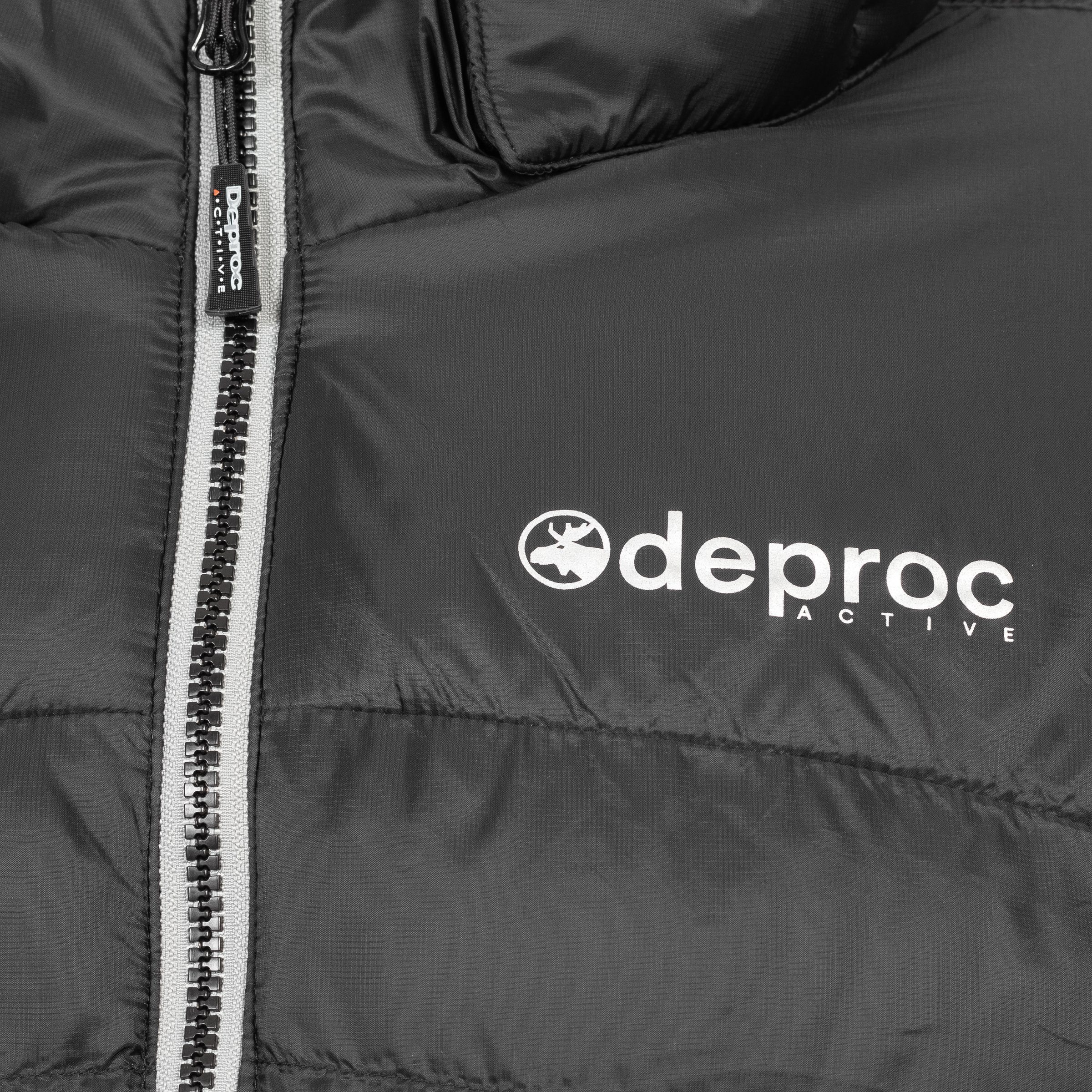 DEPROC Active Steppjacke GILMOUR NEW MEN CS Übergangsjacke, Outdoorjacke mit abnehmbarer Kapuze, auch in Großen Größen erhältlich