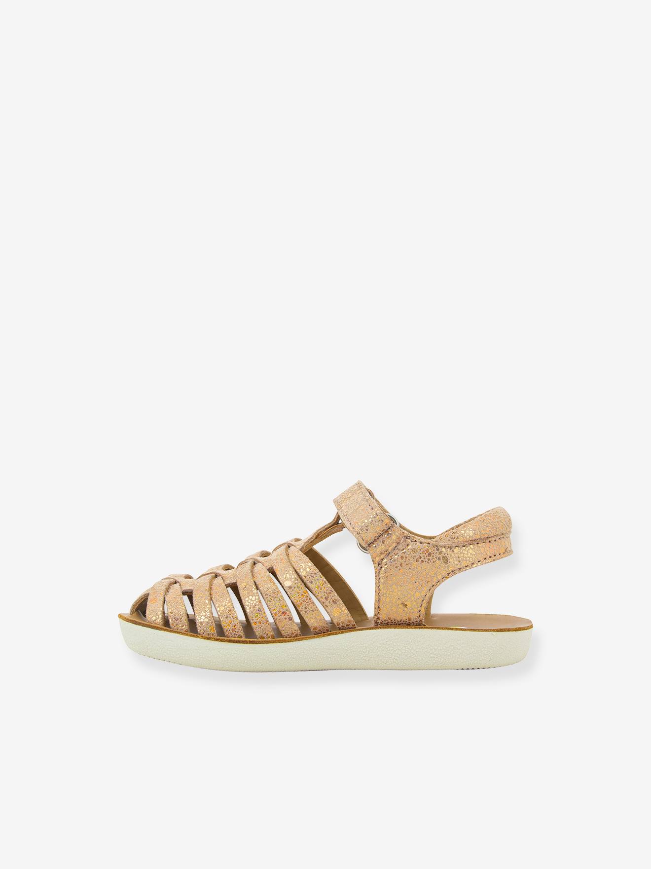 Sandales enfant Goa Ipy SHOO POM® cuivre irisé