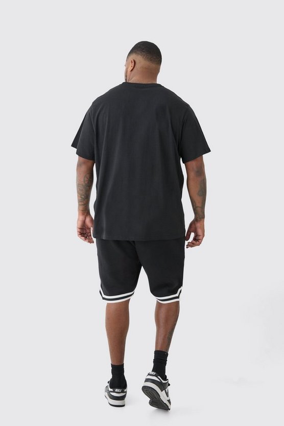 Plus T-Shirt mit Paris Platform Print