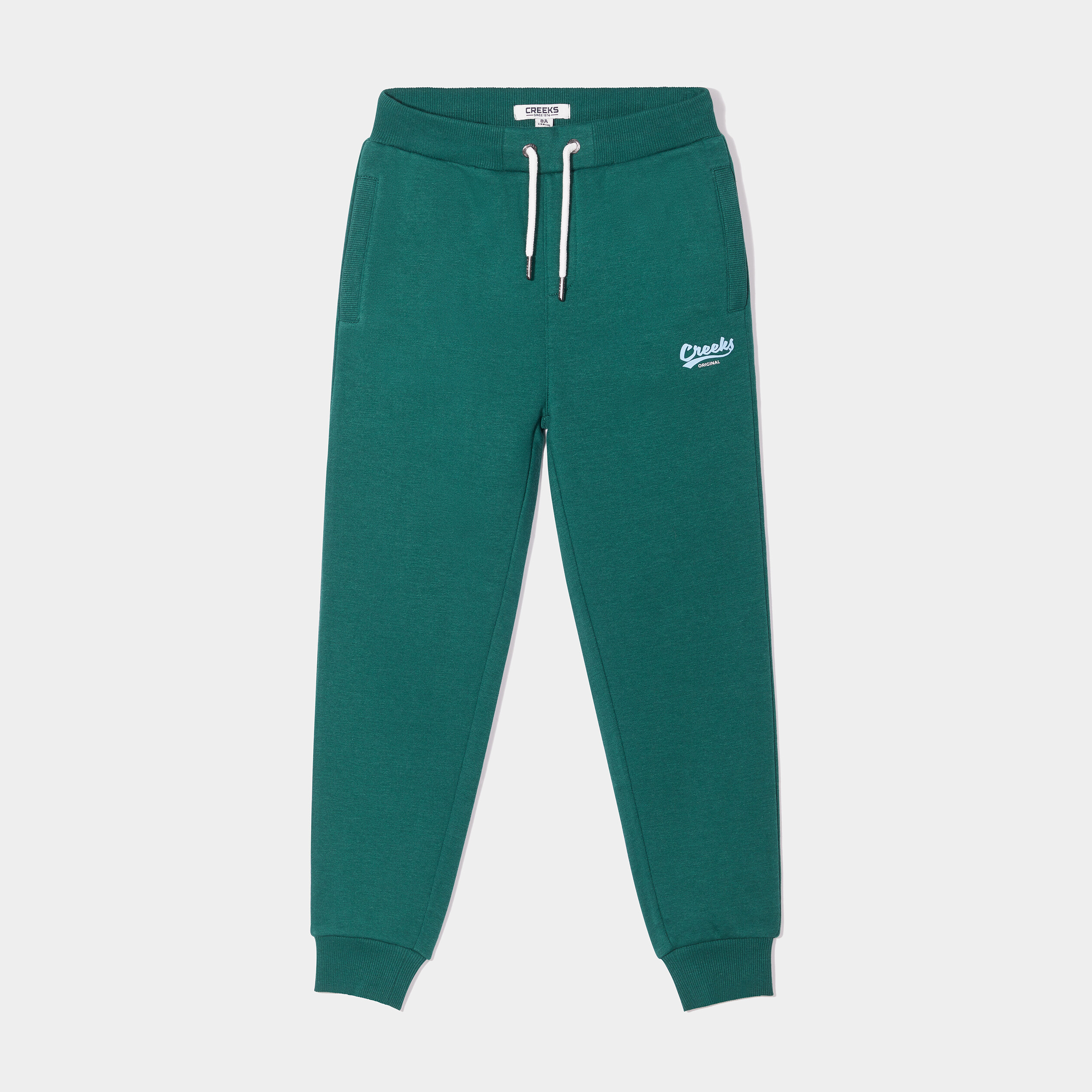 Pantalon de jogging 2 poches Creeks vert foncé garçon | La Halle