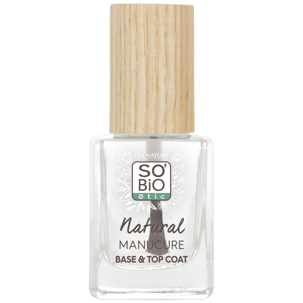 LÉA NATURE SO BiO étic Base & Top coat, Natural Manucure - Transparent Top coat
