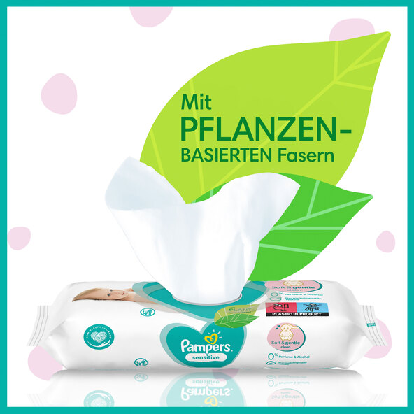Feuchte Tücher Sensitive, 12 Packungen