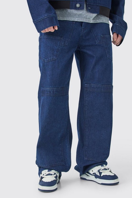 Tall lockere Jeans mit Taschen