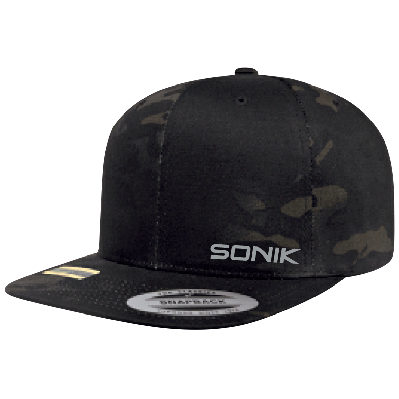 Sonik Unisex Cap Multicam Snapback