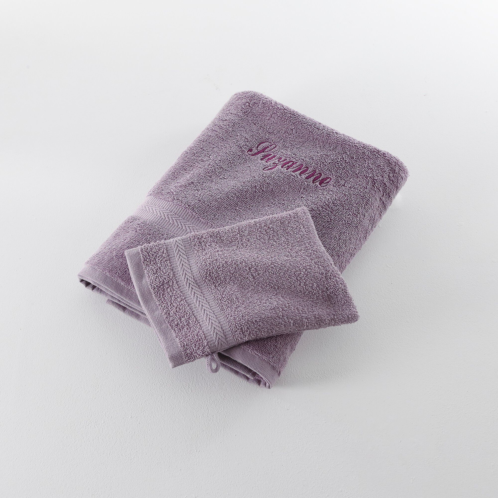 Serviette éponge personnalisable confort moelleux
