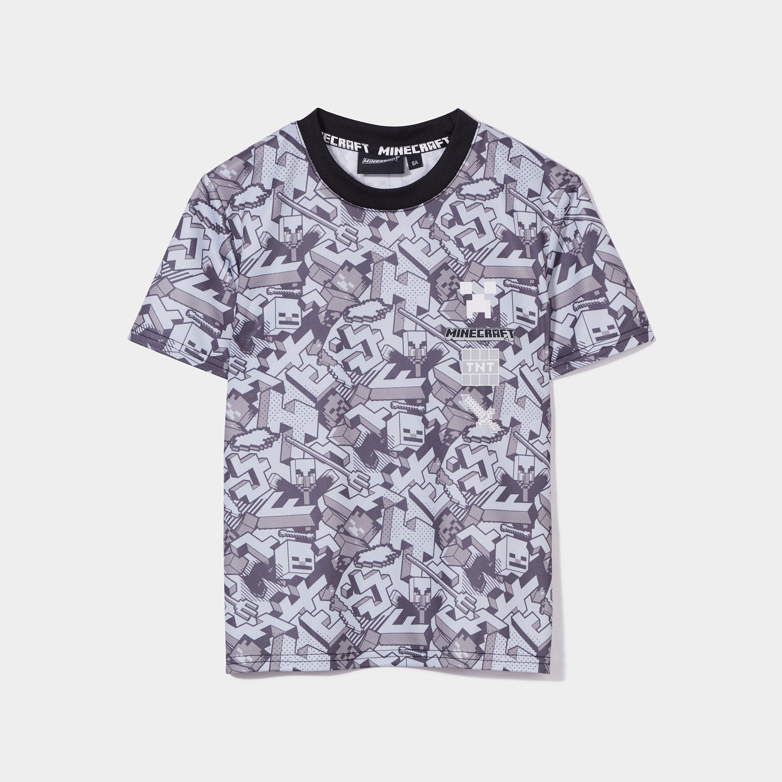 T-shirt manches courtes Minecraft multicolore garçon | La Halle