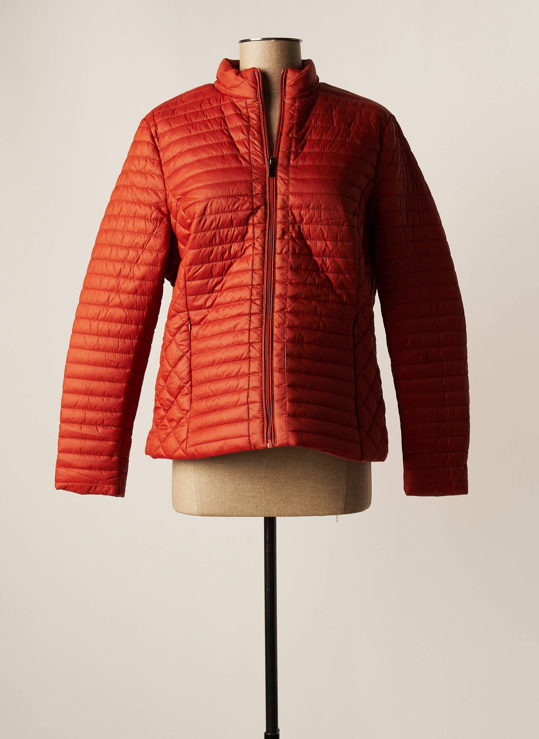 S Quise Doudounes Femme couleur orange
