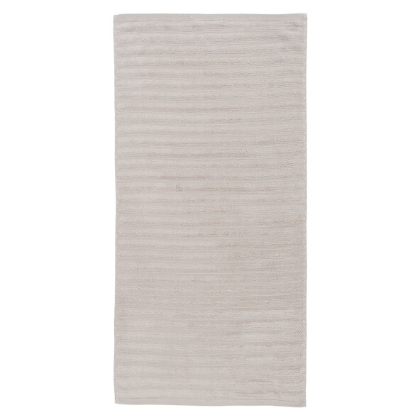 Handtuch Hoch/Tief, 2 x 2er Set, grau