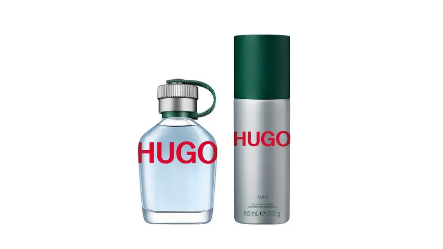 HUGO Man Eau de Toilette und Deodorant Spray Geschenkpackung