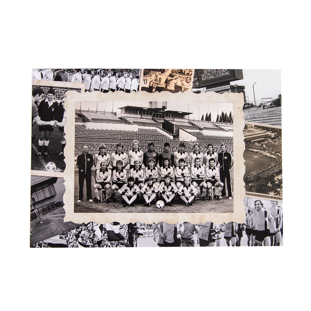 Postkarte RETRO Mannschaftsbild
