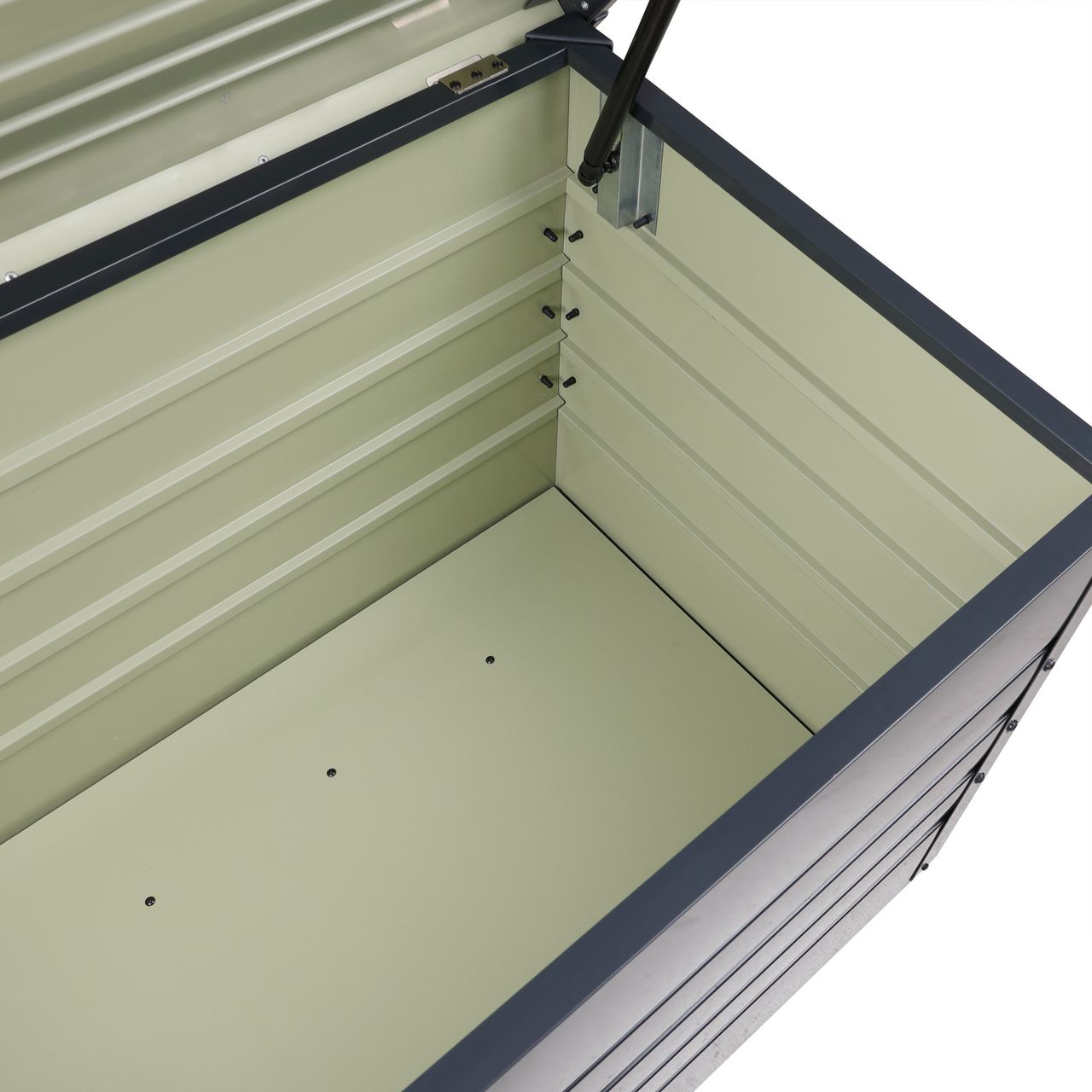 Gardebruk Auflagenbox Metall abschließbar 120 x 63 x 62cm anthrazit
