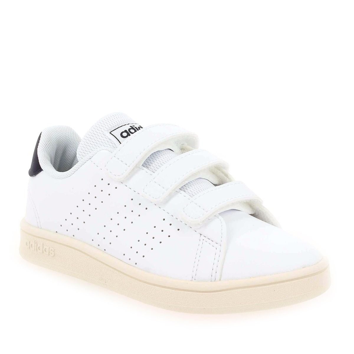Adidas Originals  ADVANTAGE CF C - Blanc Noir