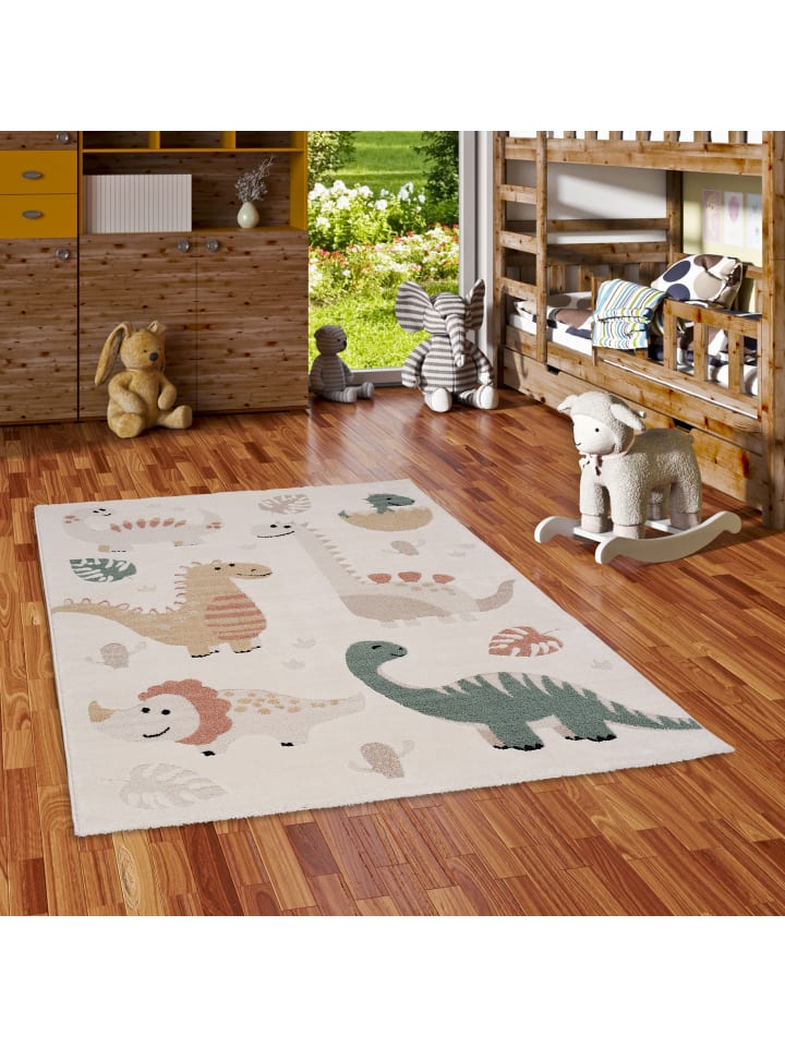Pergamon Kinder Teppich Happy Kids in Orange günstig kaufen