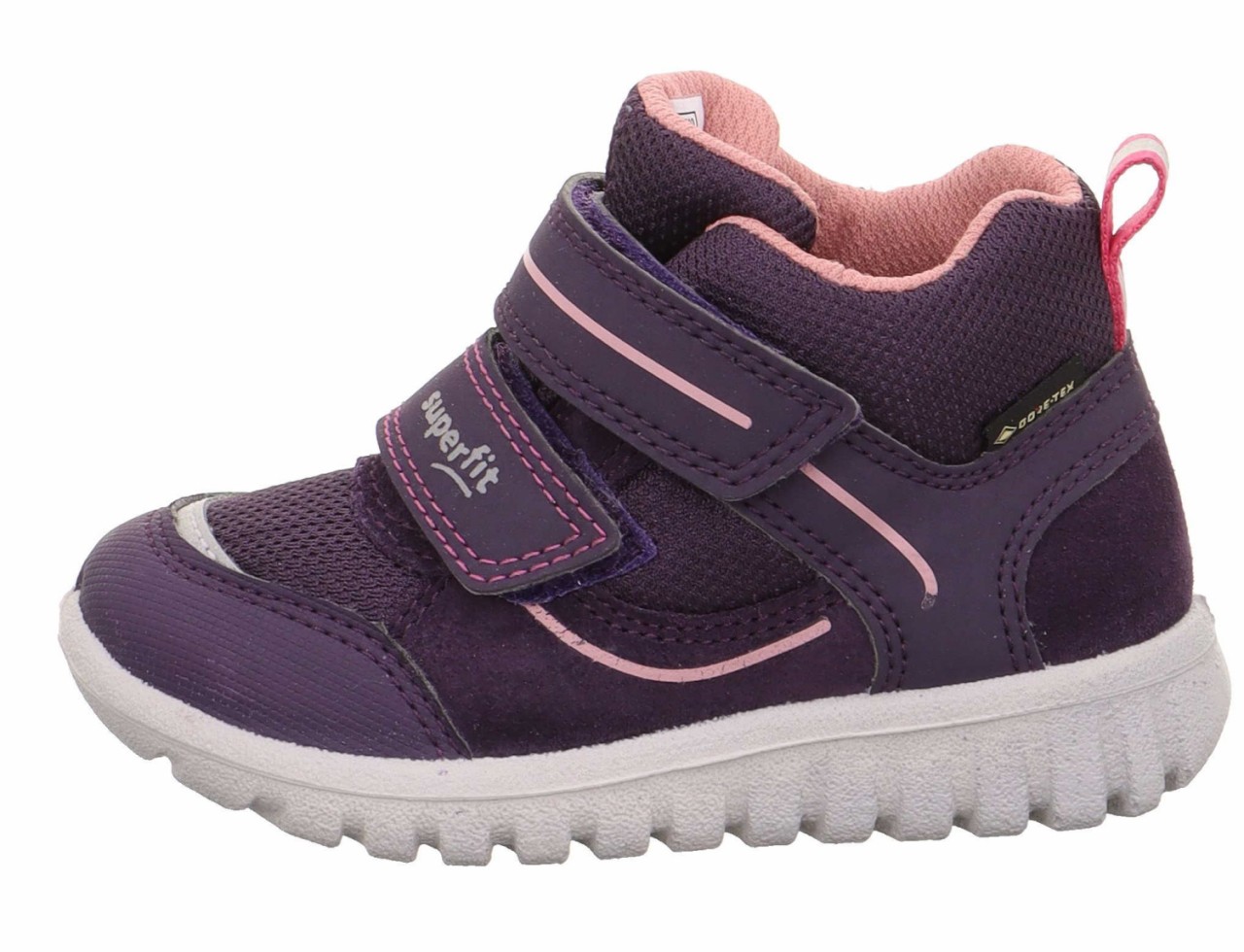 SUPERFIT Mädchen Sneaker lila/pink