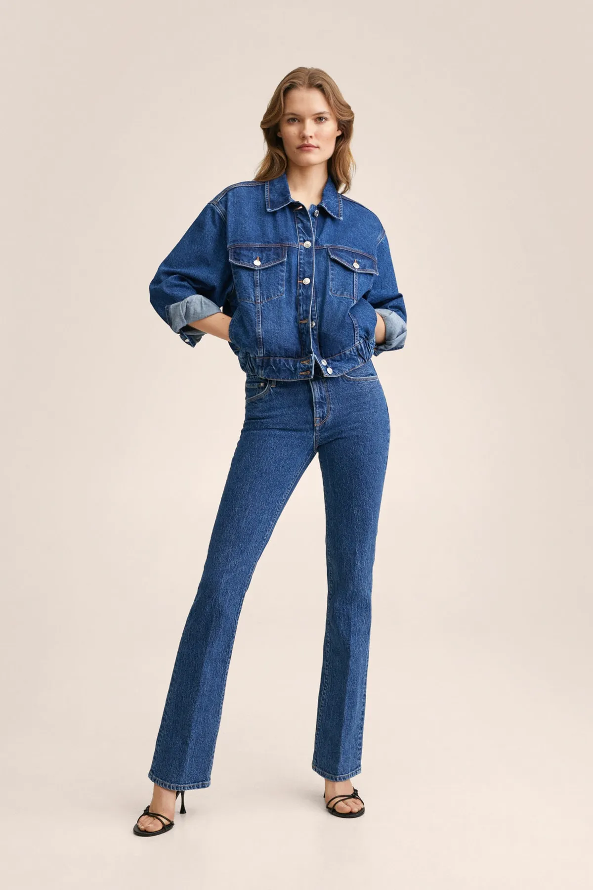 MANGO  Jeans - Blau - Bootcut