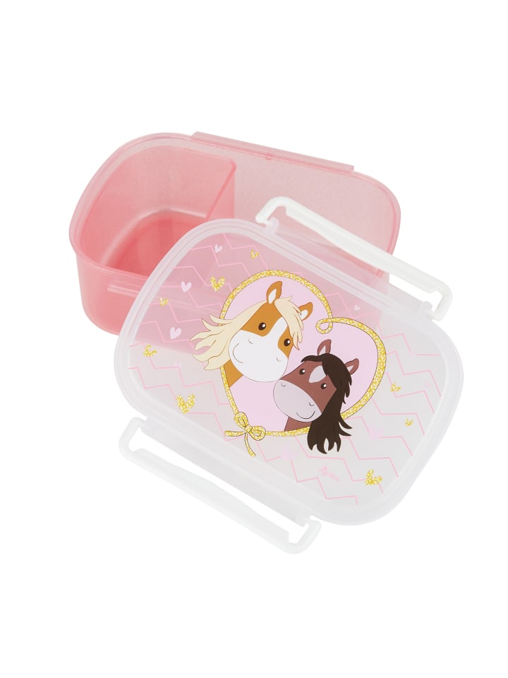 Sigikid Brotdose Lunchbox mit Rohkostschälchen in roségoldfarben günstig kaufen onesize