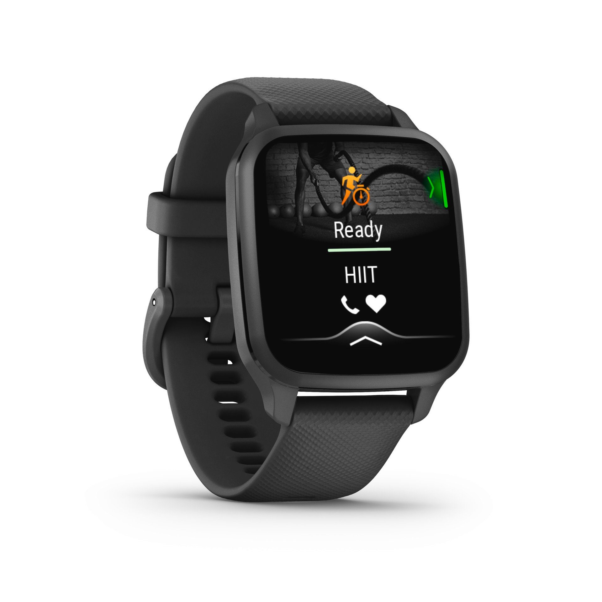 Garmin VENU SQ 2 Music Smartwatch (3,6 cm/1,41 Zoll, Proprietär)