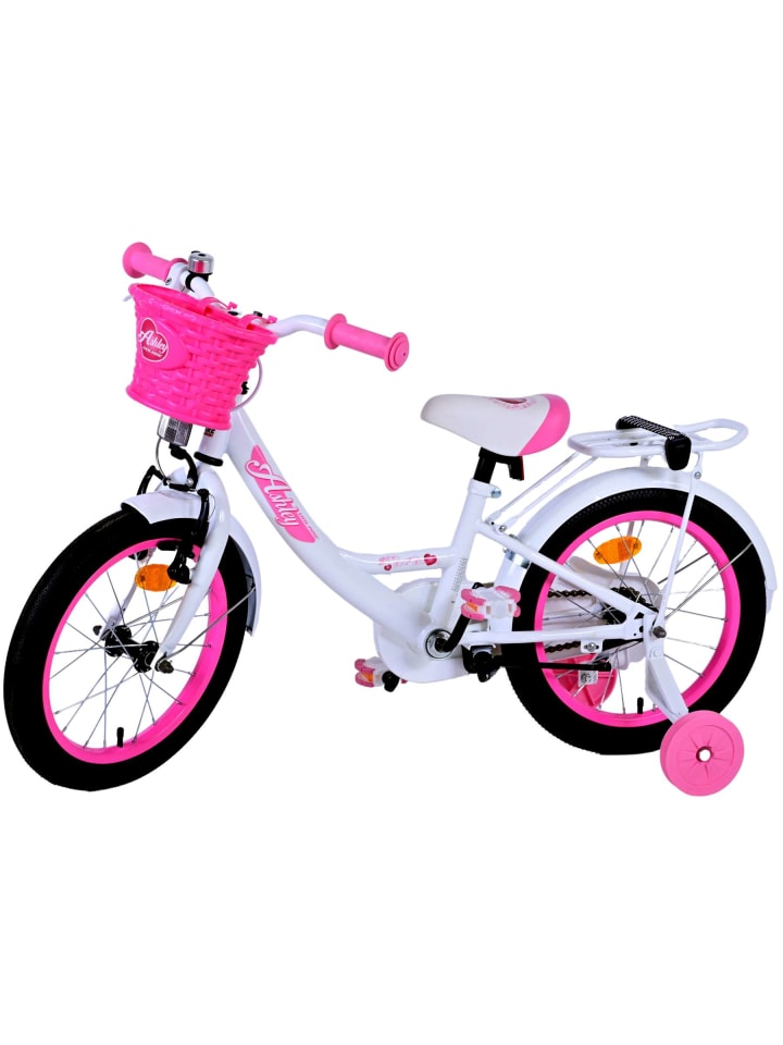 Volare Kinderfahrrad Ashley Fahrrad für Mädchen 16 Zoll Kinderrad in Weiß 4 Jahre günstig kaufen onesize