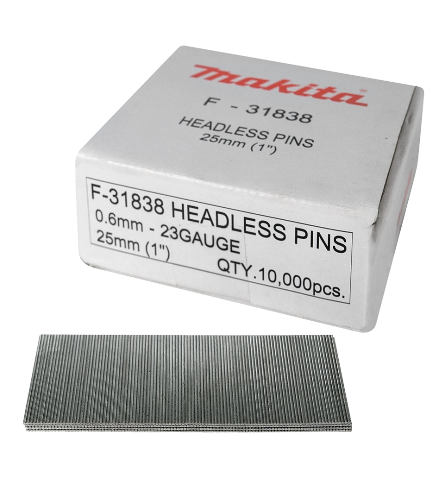 Příslušenství Makita F-31838 Pozinkovaný čep 25 mm 10000 ks.