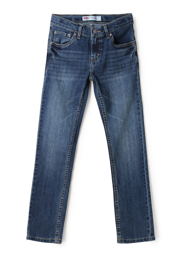 Blugi Levi's 511 Slim Fit, spălare medie