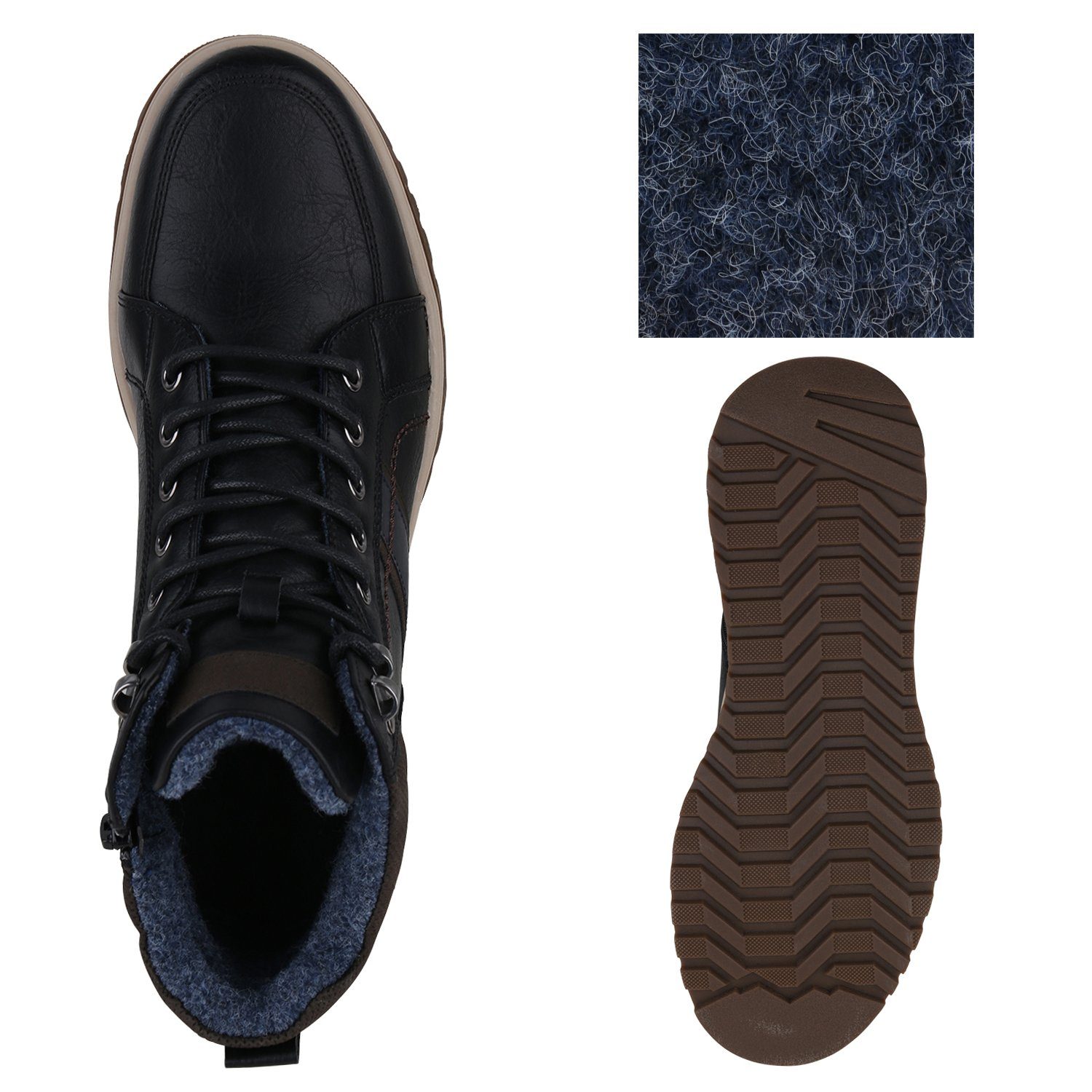 VAN HILL 840623 Winterstiefelette Schuhe