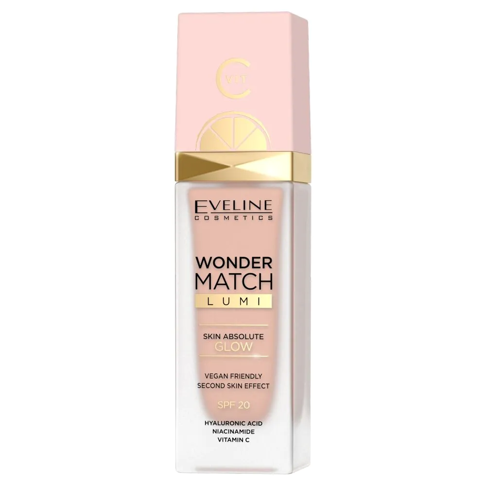 Eveline Wonder Match Lumi осветљујућа подлога SPF20, боја 10 ванила