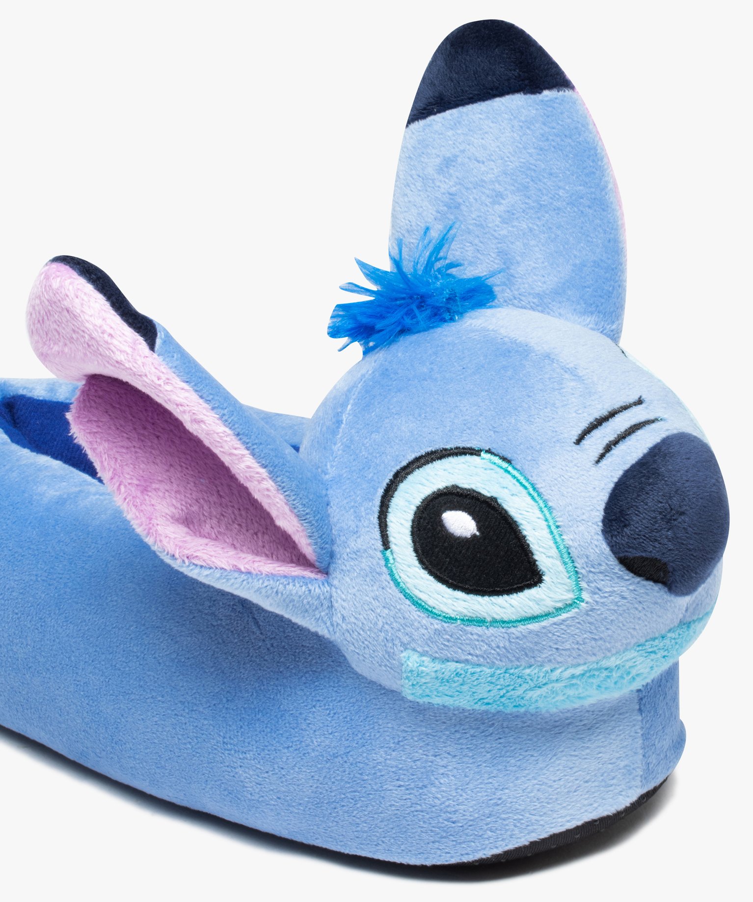 Chaussons femme en volume tête de Stitch - DS bleu | GEMO