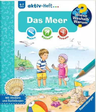 Ravensburger Wieso? Weshalb? Warum? aktiv-Heft: Das Meer