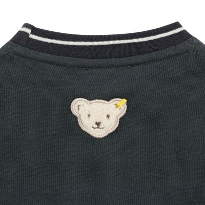 Sweatshirt, schwarz für Jungs