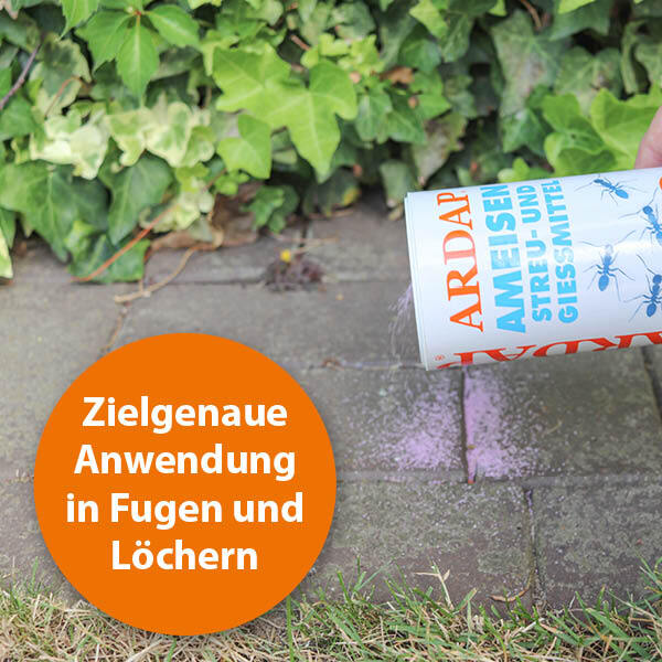 Ardap Zubehör Ardap Ameisen Streu- und Gießmittel L
