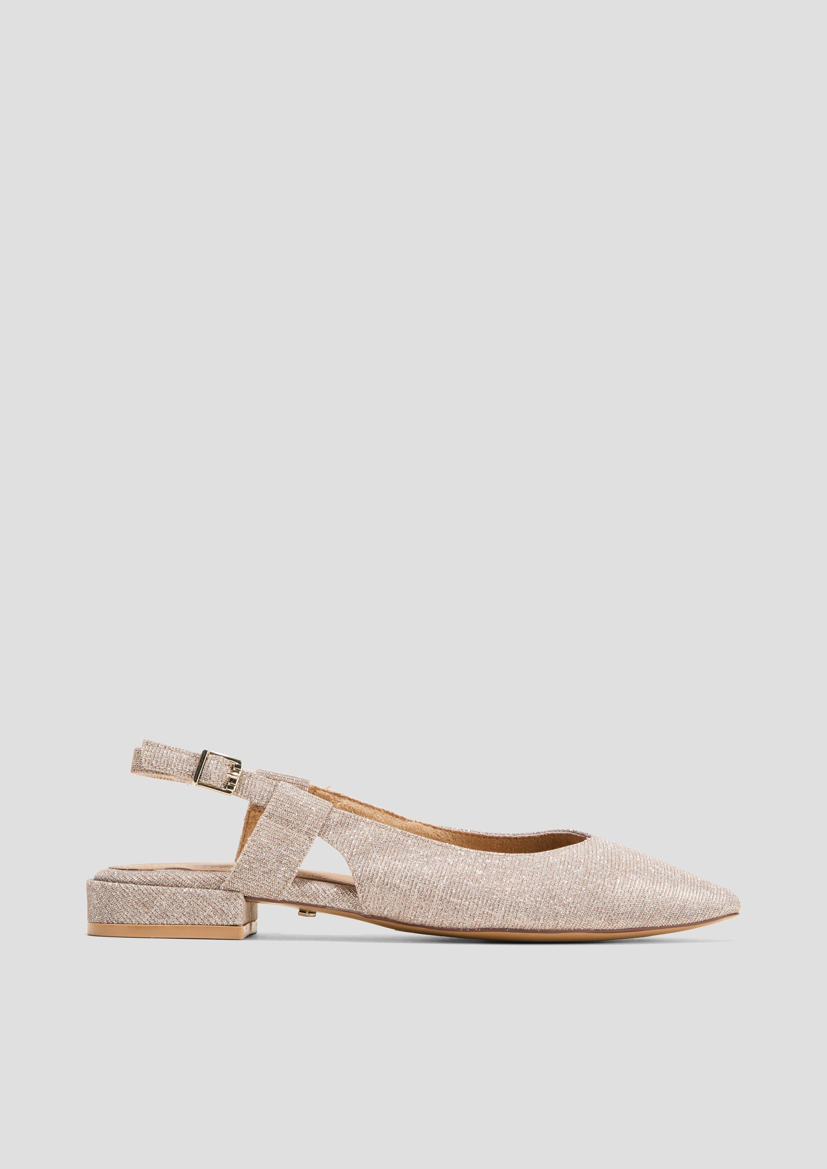 Spitz zulaufende Sling-Pantoletten  6008892-445