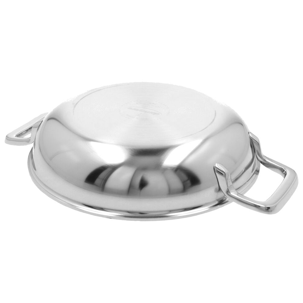 Bratpfanne 20 cm, 18/10 Edelstahl, Silber