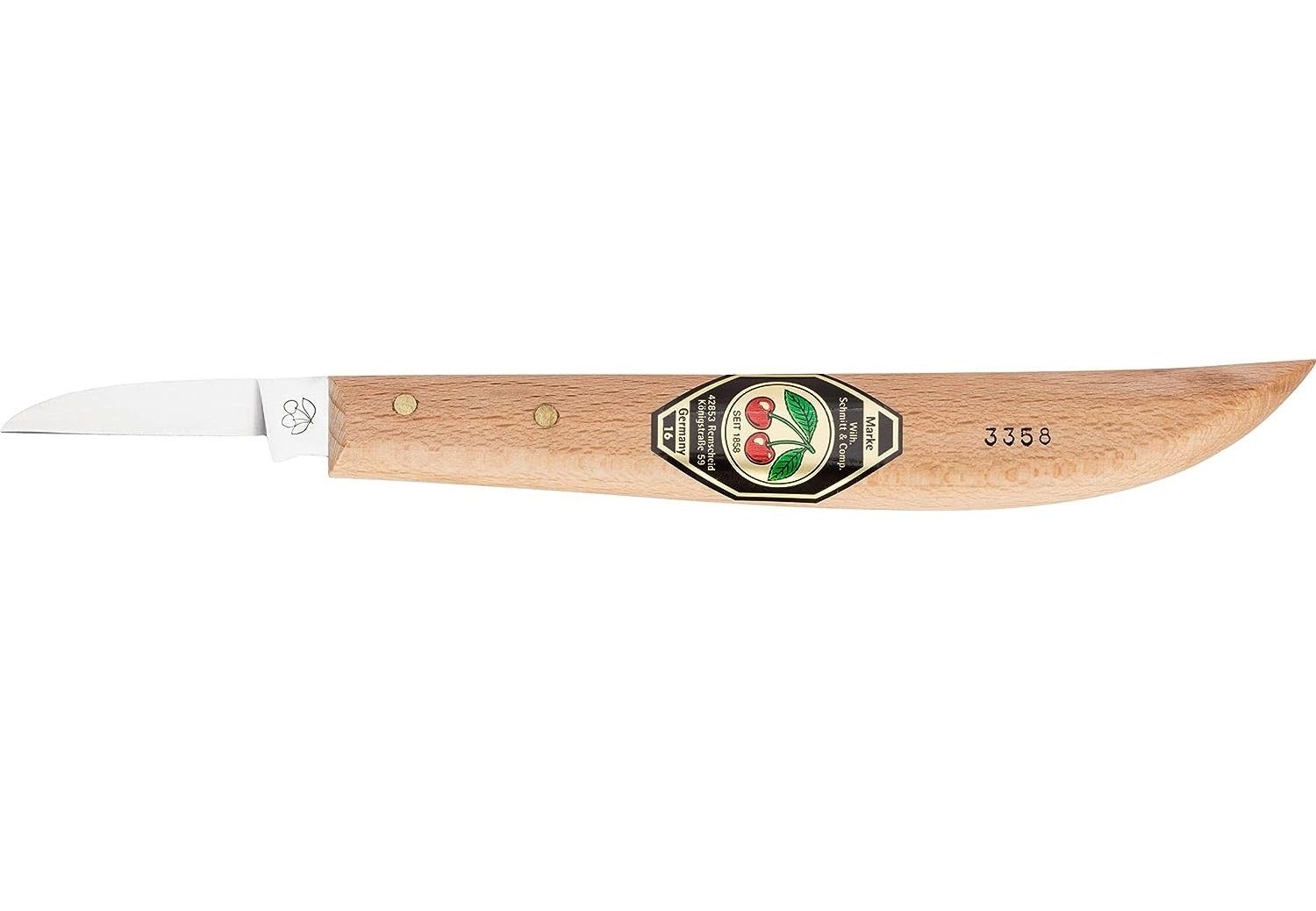 Kirschen Beitelsatz Kerbschnitzmesser / Schnitzmesser, gerader Schneide