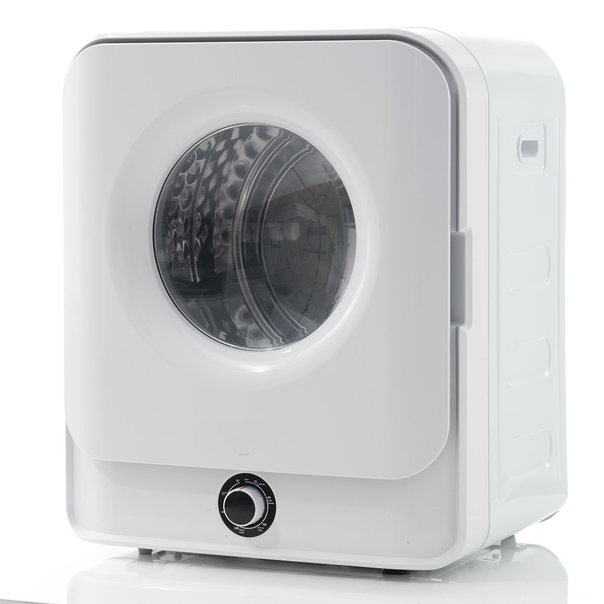 GLIESE Ablufttrockner 830W Edelstahl Trockner, 3 kg